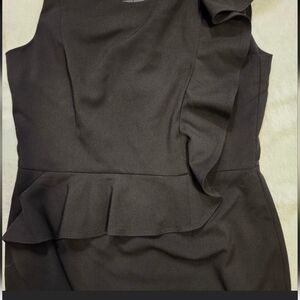 Womens sz 14 black Calvin Klein sleeveless dress (was NWT, but the tag fell off